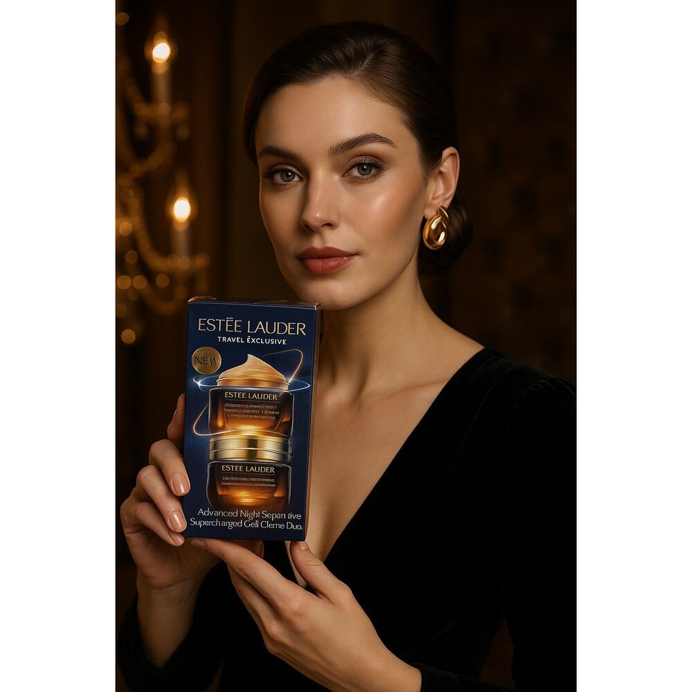 Estée Lauder Advanced Night Repair Eye Gel-Crème Duo 2x15ml Travel Exclusive NEW